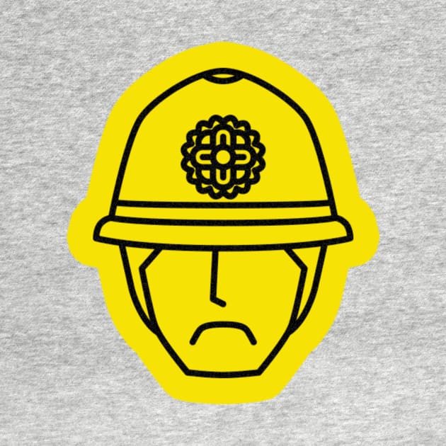 Jet Set Radio Portrait Icon - Cop by barbes-artworks